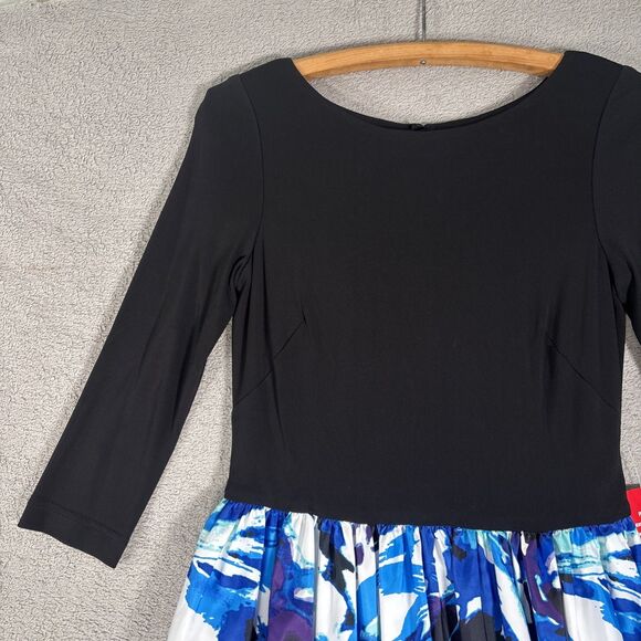 NWT Aidan Mattox Gown Women’s Size 8 Layered Maxi $440 MSRP Wedding‎ Guest Prom - Picture 8 of 16